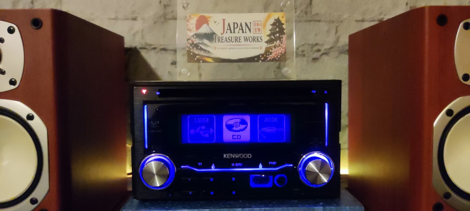 Kenwood DPX-U70 2DIN CD USB AUX MP3 AAC WMA JDM Car Stereo Tested