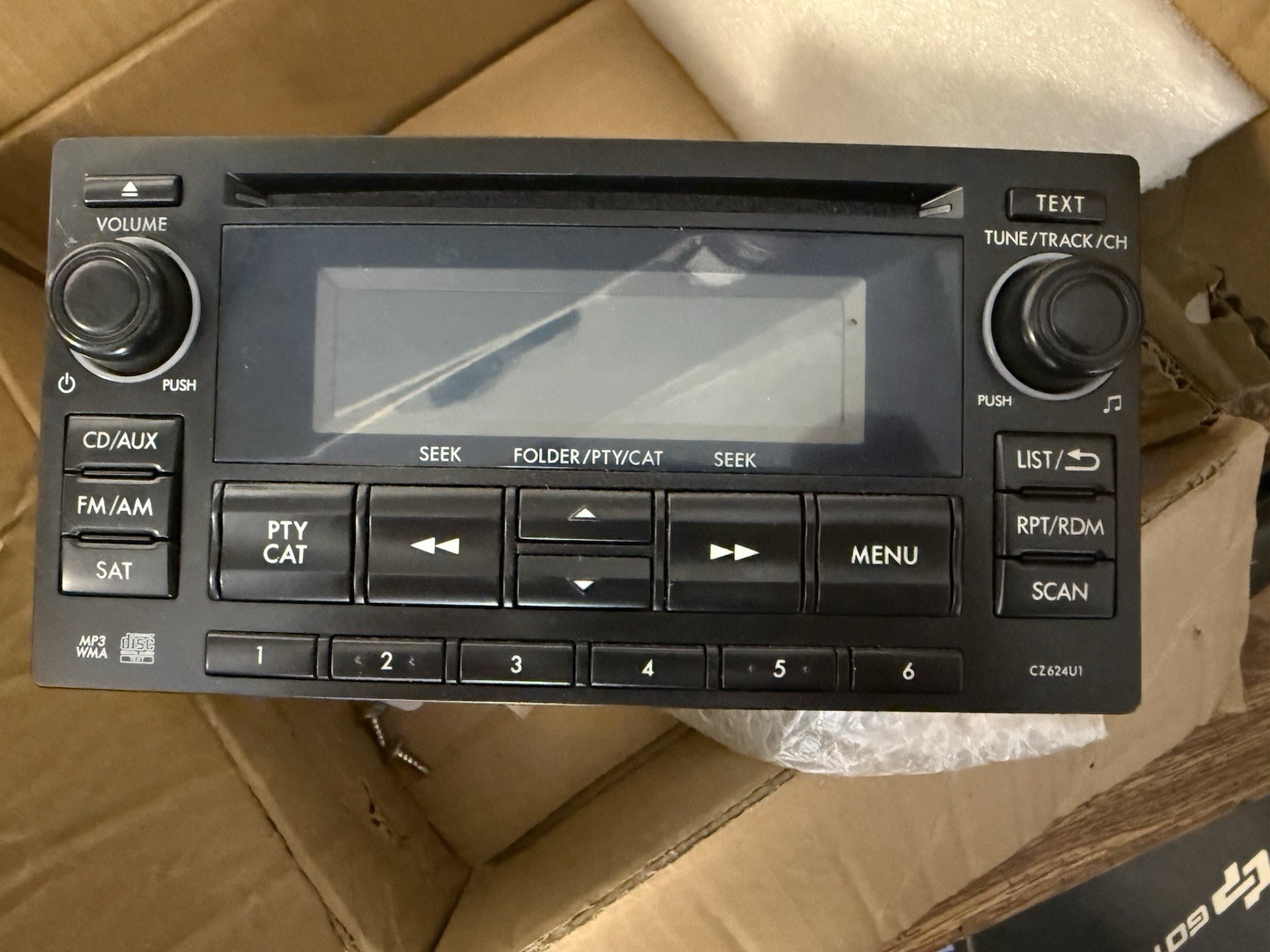 2011 – 2014 Subaru Impreza AM FM CD MP3 WMA Stereo Radio Receiver