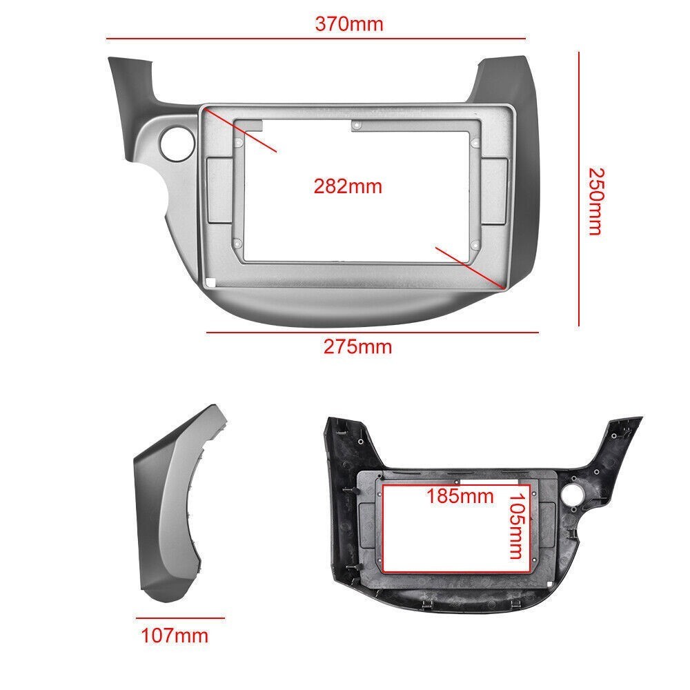 Car Radio Stereo Carplay for 2009-2013 Honda Fit 4+64G 10in CarPlay Navigation