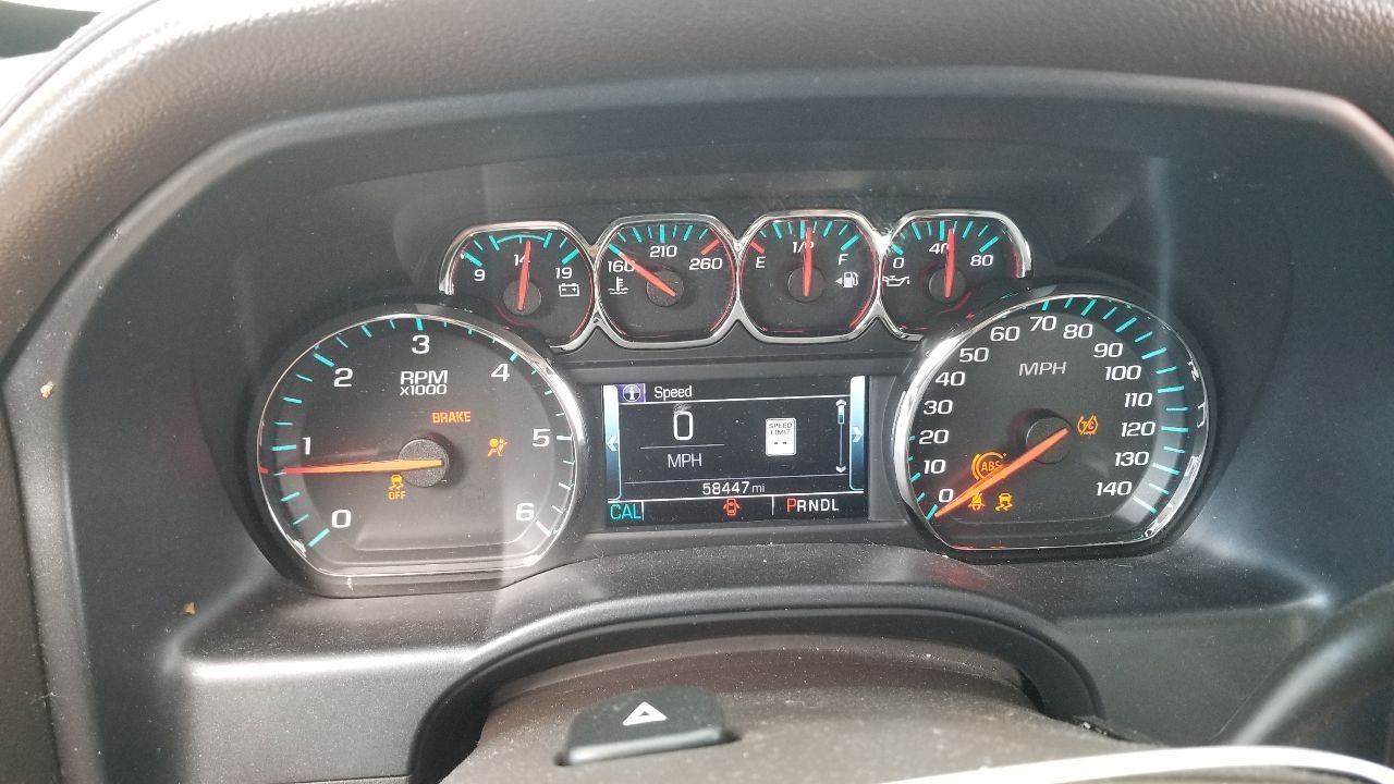 17 GMC SIERRA 1500 RADIO AUDIO DISC PLAYER 84016435