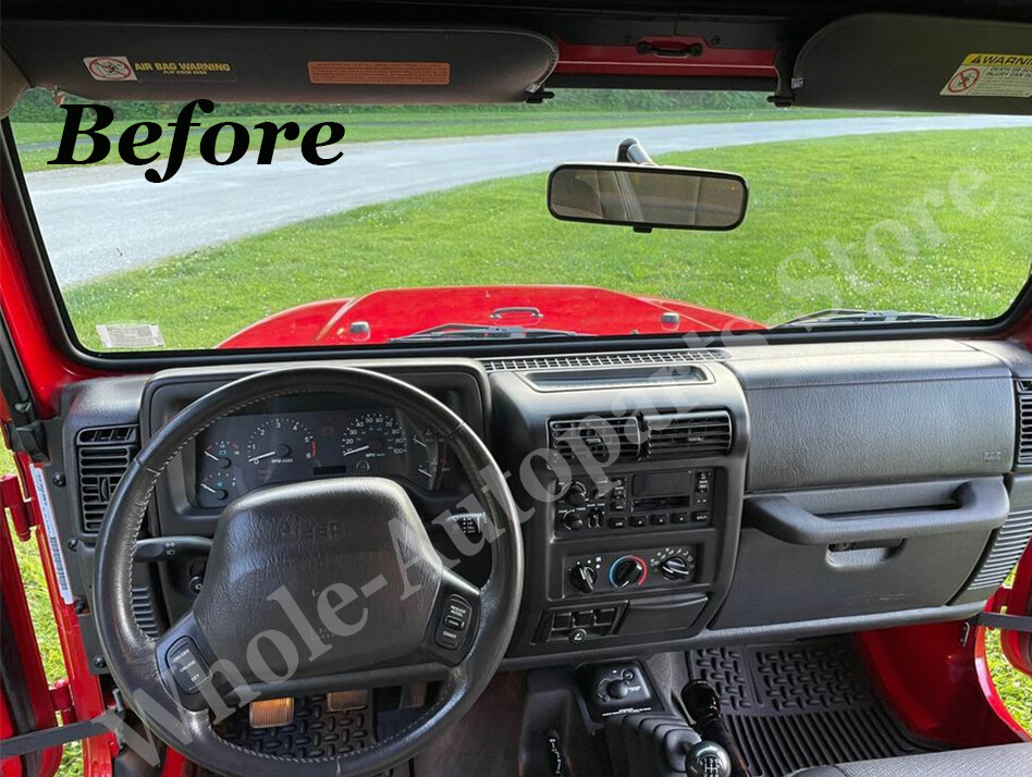 For 1997–2002 Jeep Wrangler TJ 6.8″ Android 13 Carplay Car Stereo Radio GPS WIFI