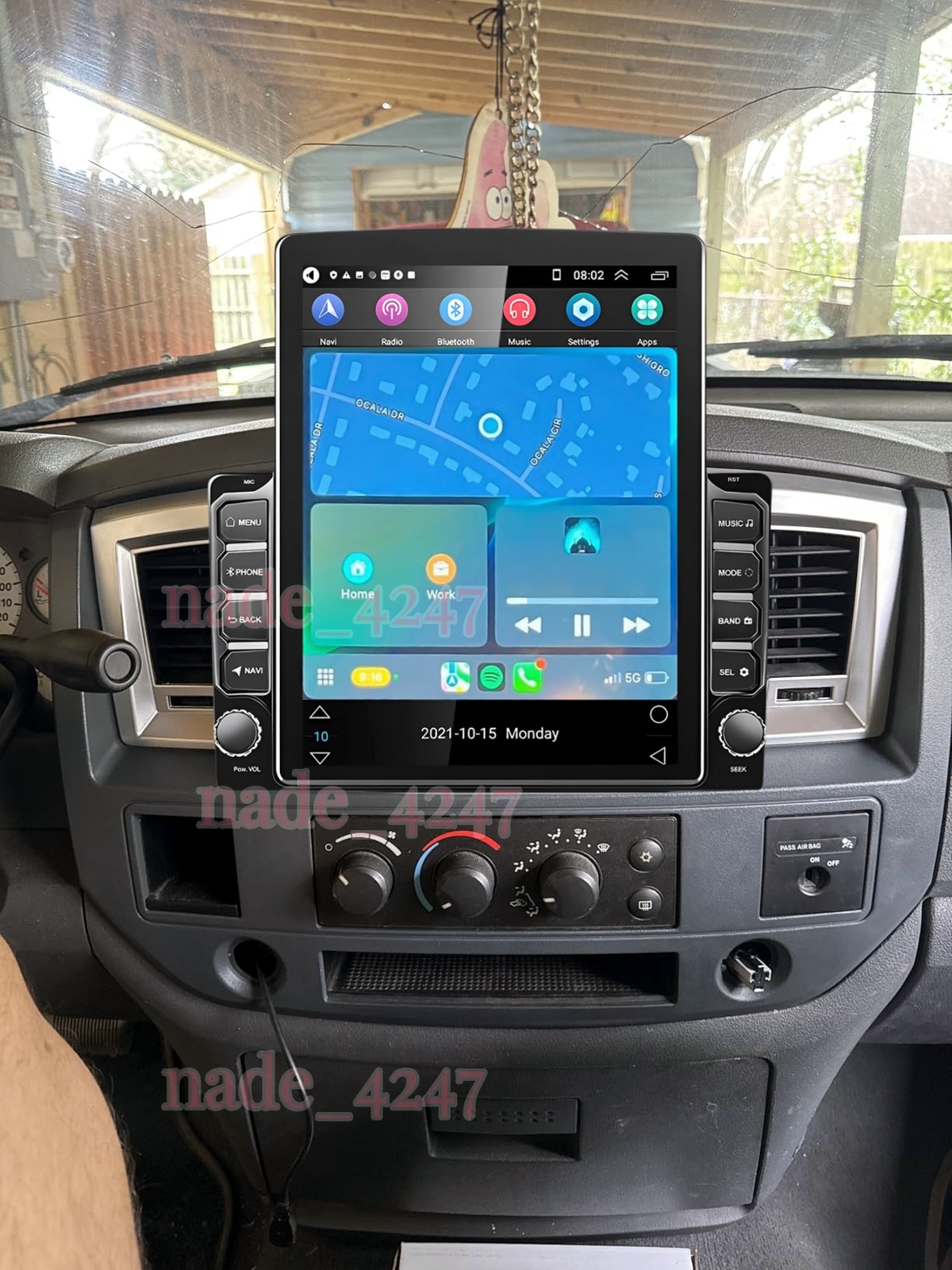 For 2006-2008 Dodge Ram 1500 2500 3500 Car Stereo Radio Android 13 GPS CarPlay