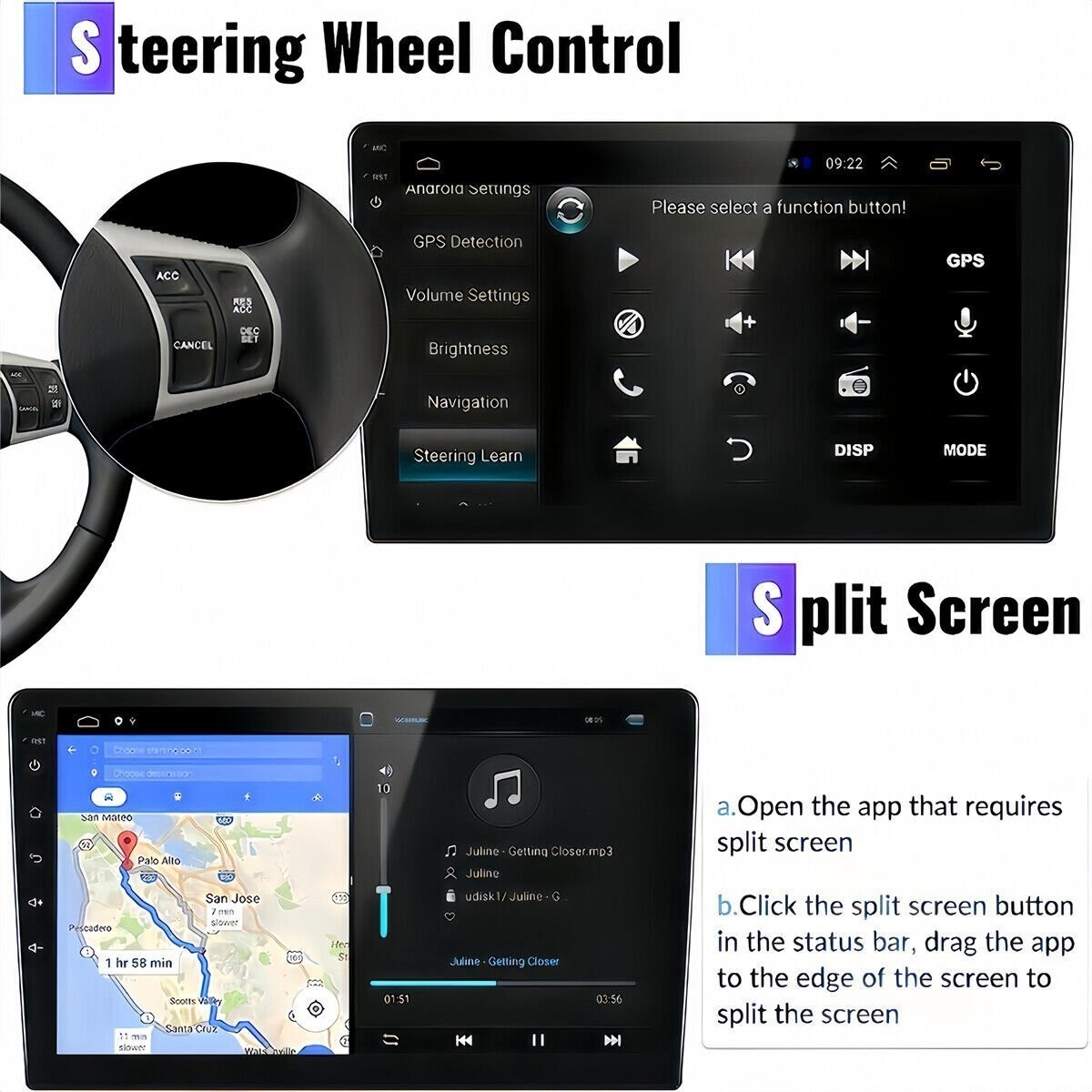 Car Radio Stereo Carplay For Nissan X-Trail 4+64G 10in Media Car