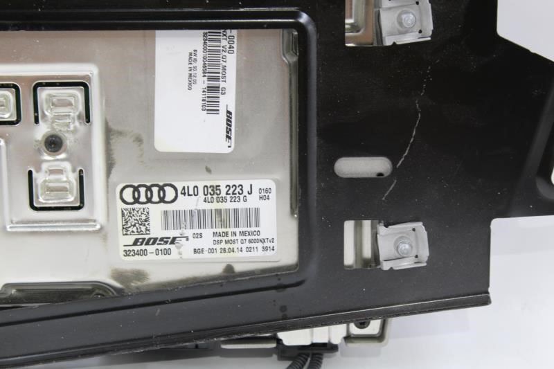 Audio Equipment Radio Amplifier Trunk Mounted Fits 2013-2015 AUDI Q7 OEM #17705