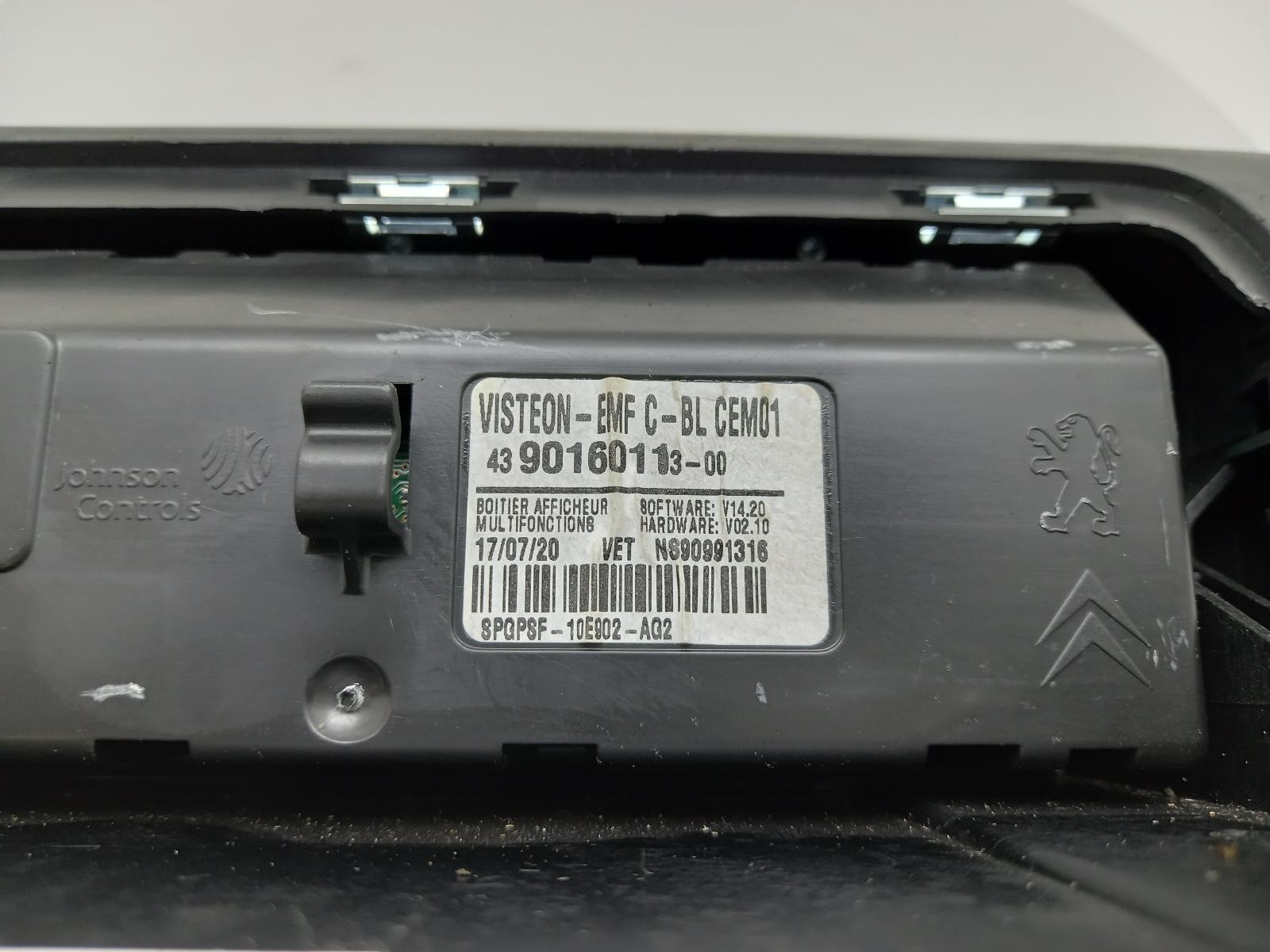 VAUXHALL COMBO Radio Stereo Head Unit 2011-2021 Unknown Van