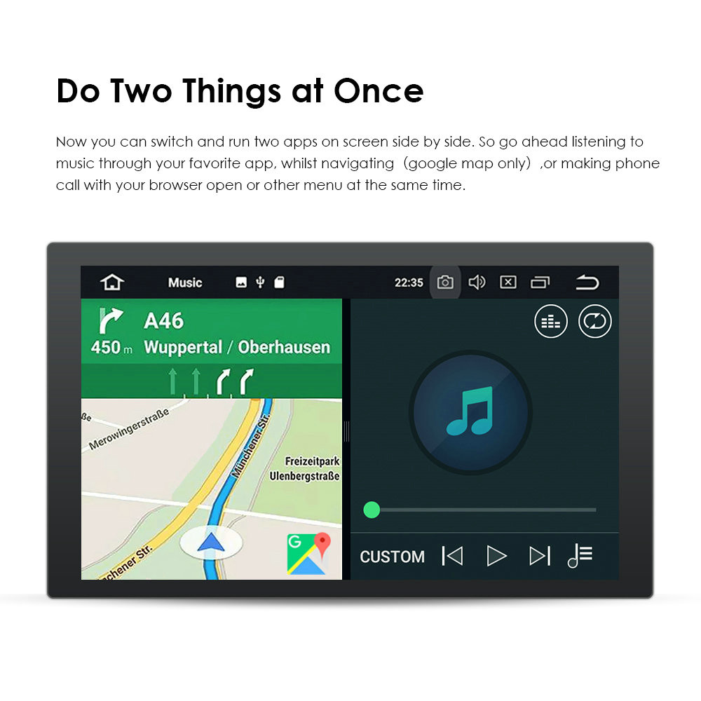 10.1″ inch Android 10 Car Radio Stereo OCTA Core 4+32G GPS Wifi BT Carplay Auto