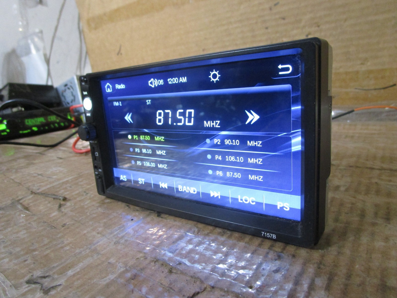 Aftermarket HD 7 Inch Radio Stereo Sound Receiver Display Screen Monitor 7157b