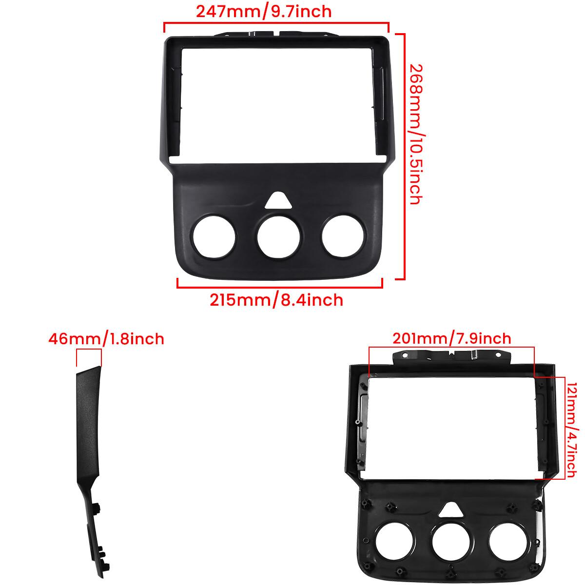 Car Radio Apple Carplay For 2013-2018 Dodge Ram 1500 2500 3500 Stereo 2016 2017