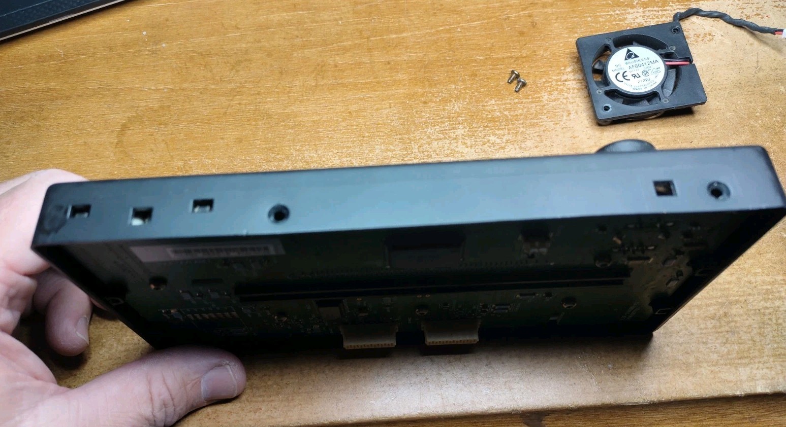 97-02 Ford Expedition F-150 CD radio face w/circuit board/fan 1L3F-18C869-AA