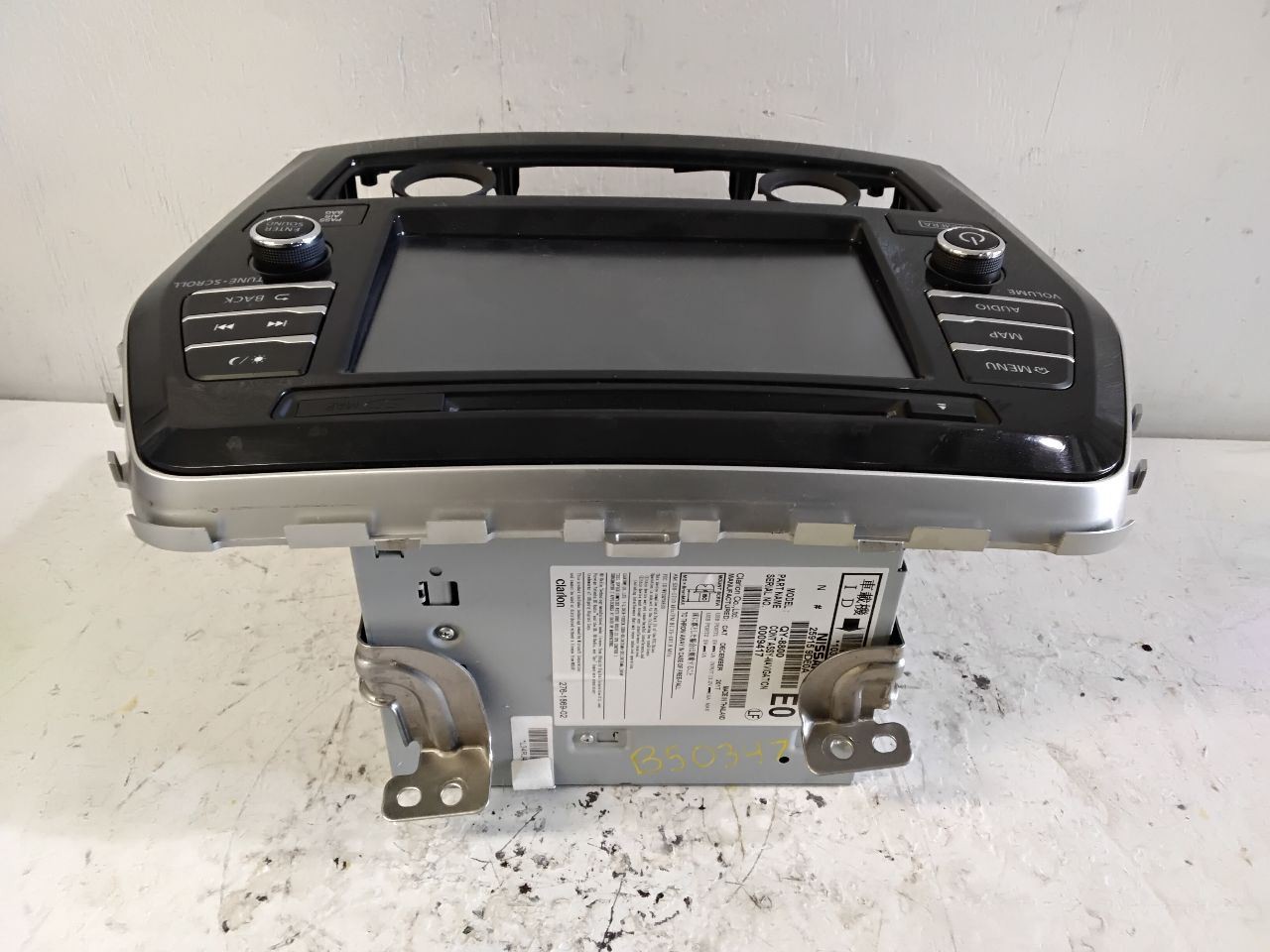 2018 Nissan MAXIMA Radio Display And Receiver fits 8 Speaker System