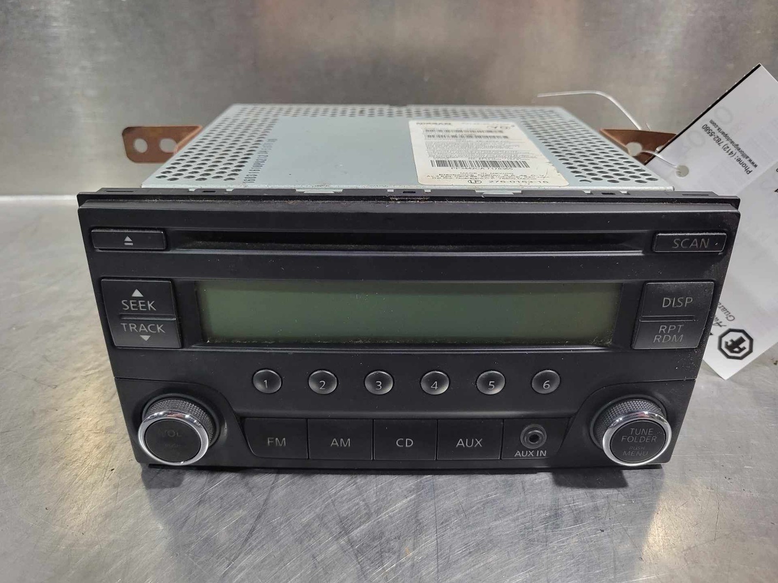 Audio & Visual Equip.(radio) NISSAN VERSA 14 15 16 17 18 19