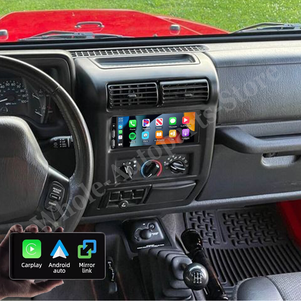 For 1997–2002 Jeep Wrangler TJ 6.8″ Android 13 Carplay Car Stereo Radio GPS WIFI