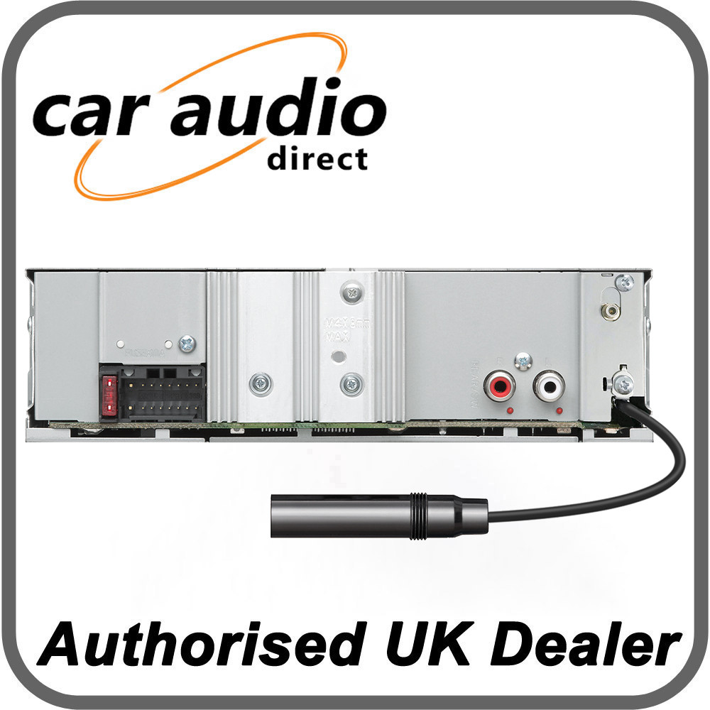JVC KD-X182DB Mechless Digital Media Receiver Front USB/AUX DSP DAB+