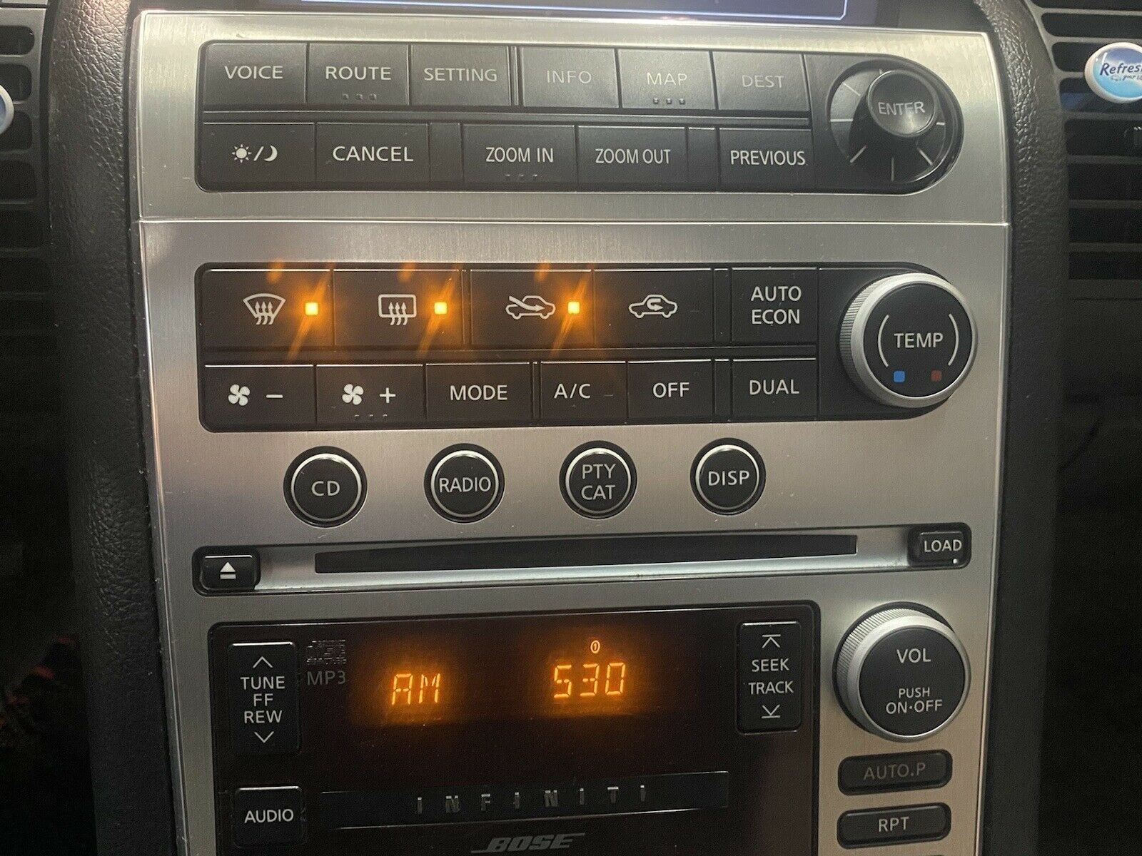 04-06 INFINITI G35 SEDAN BOSE RADIO AMPLIFIER AMP 28060-AC300 TESTED OEM