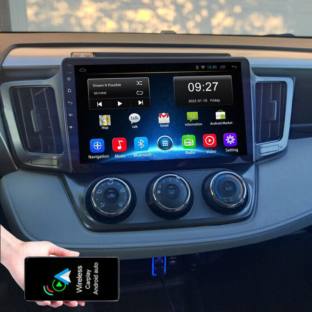 Stereo Radio Plug and Play GPS JBL For Toyota Rav4 2013-2018 32g Carplay 10.1″