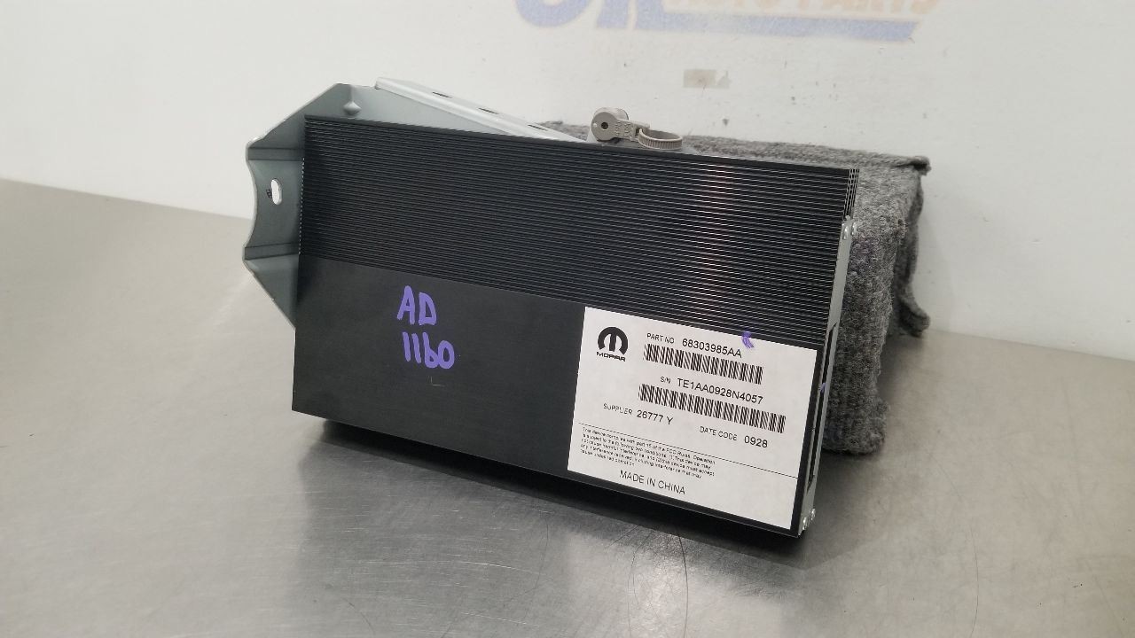 18 DODGE RAM 2500 MEGA CAB RADIO AUDIO AMPLIFIER 68303985AA
