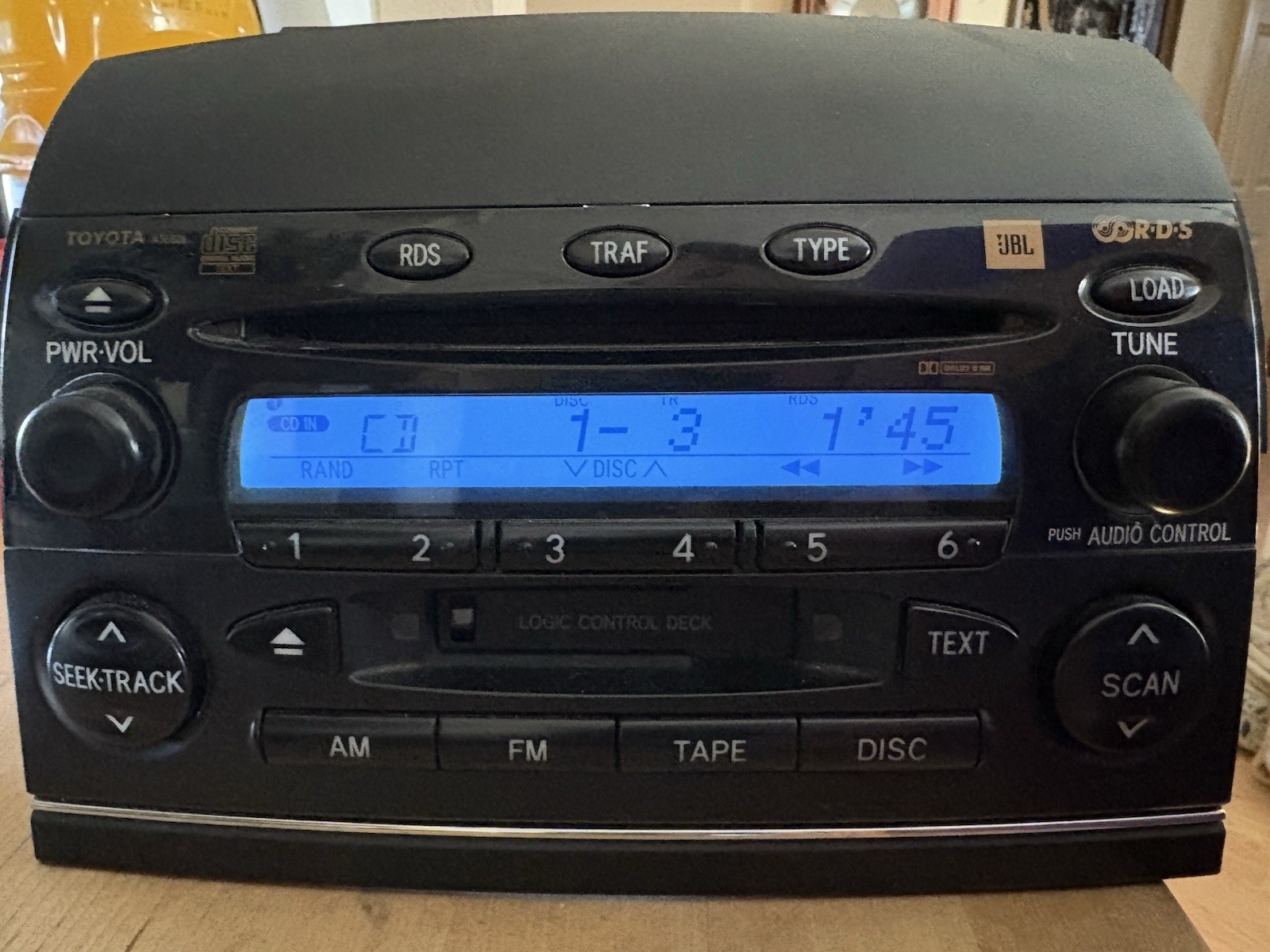 OEM 2004-05 TOYOTA SIENNA Radio Receiver Dash Panasonic/ JBL 86120-AE030