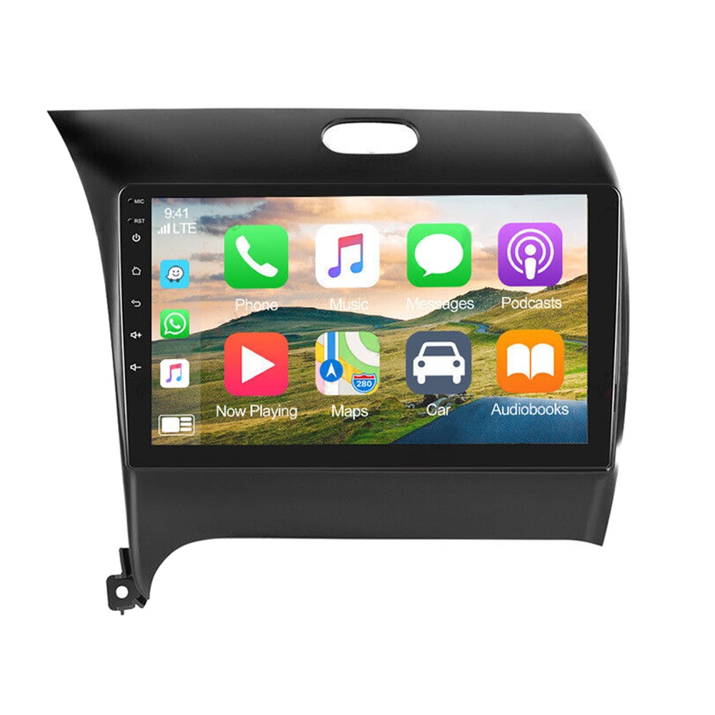 Carplay Android Auto Car Head Unit 9inch Screen 2+64G Fit For 2013-2018 Kia K3