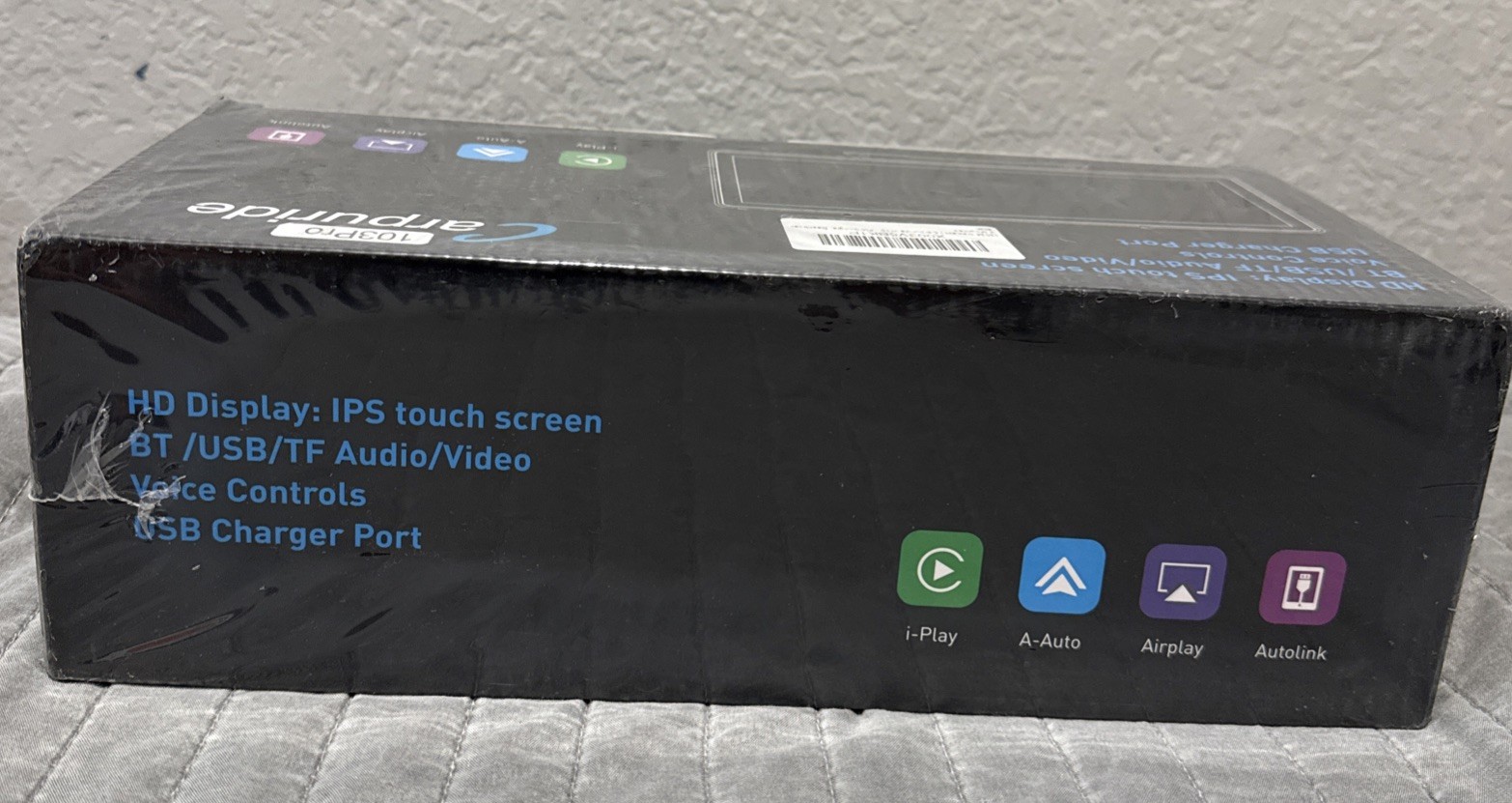 Carpuride W103PRO Portable Car Stereo Audio Wireless Apple CarPlay Android – New