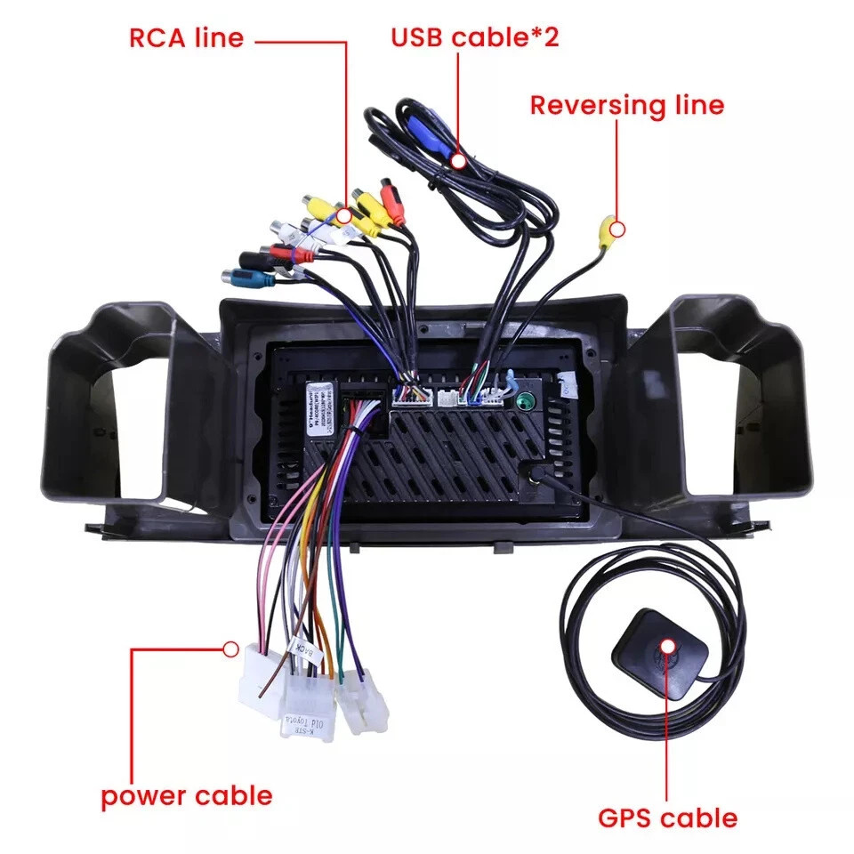 9” Android 15 Car Stereo Radio GPS Navi 4+64G WIFI For Toyota Corolla 2003-2008
