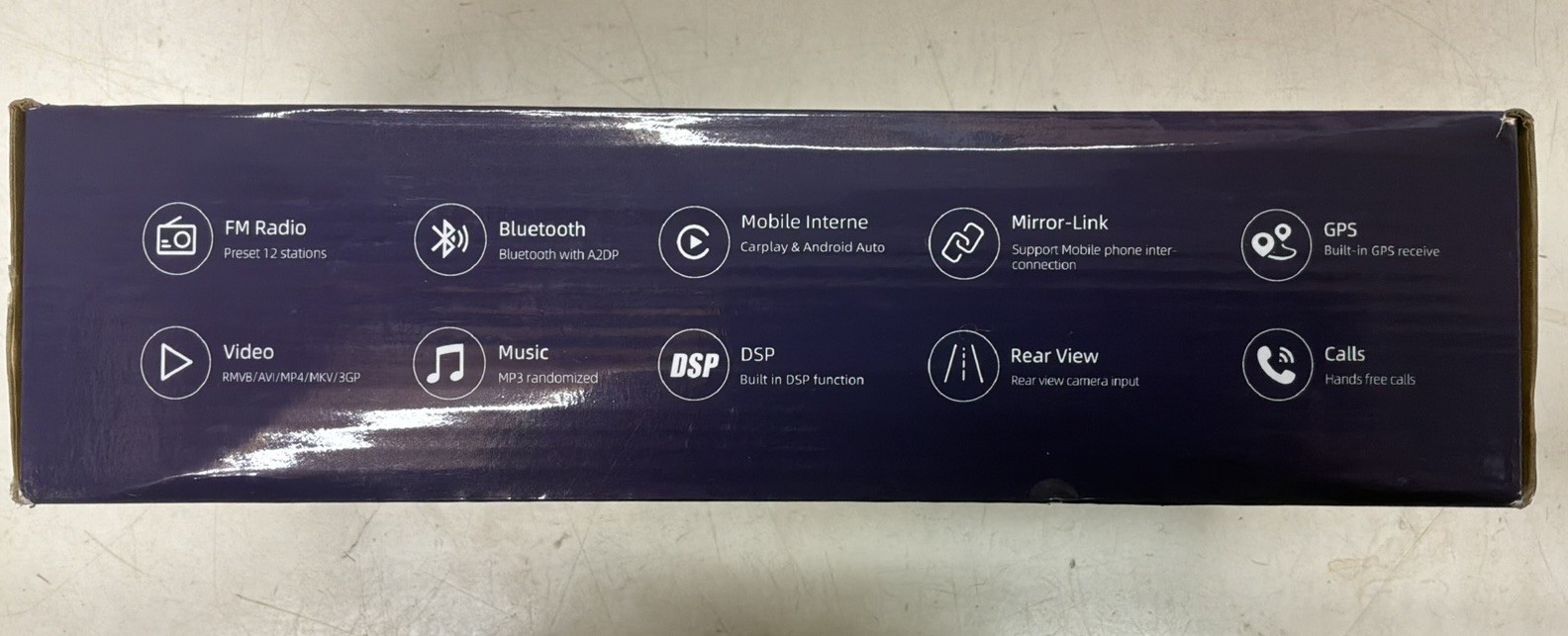 PODOFO 9-inch Android Car Media Player A3453 SH4AMPOD