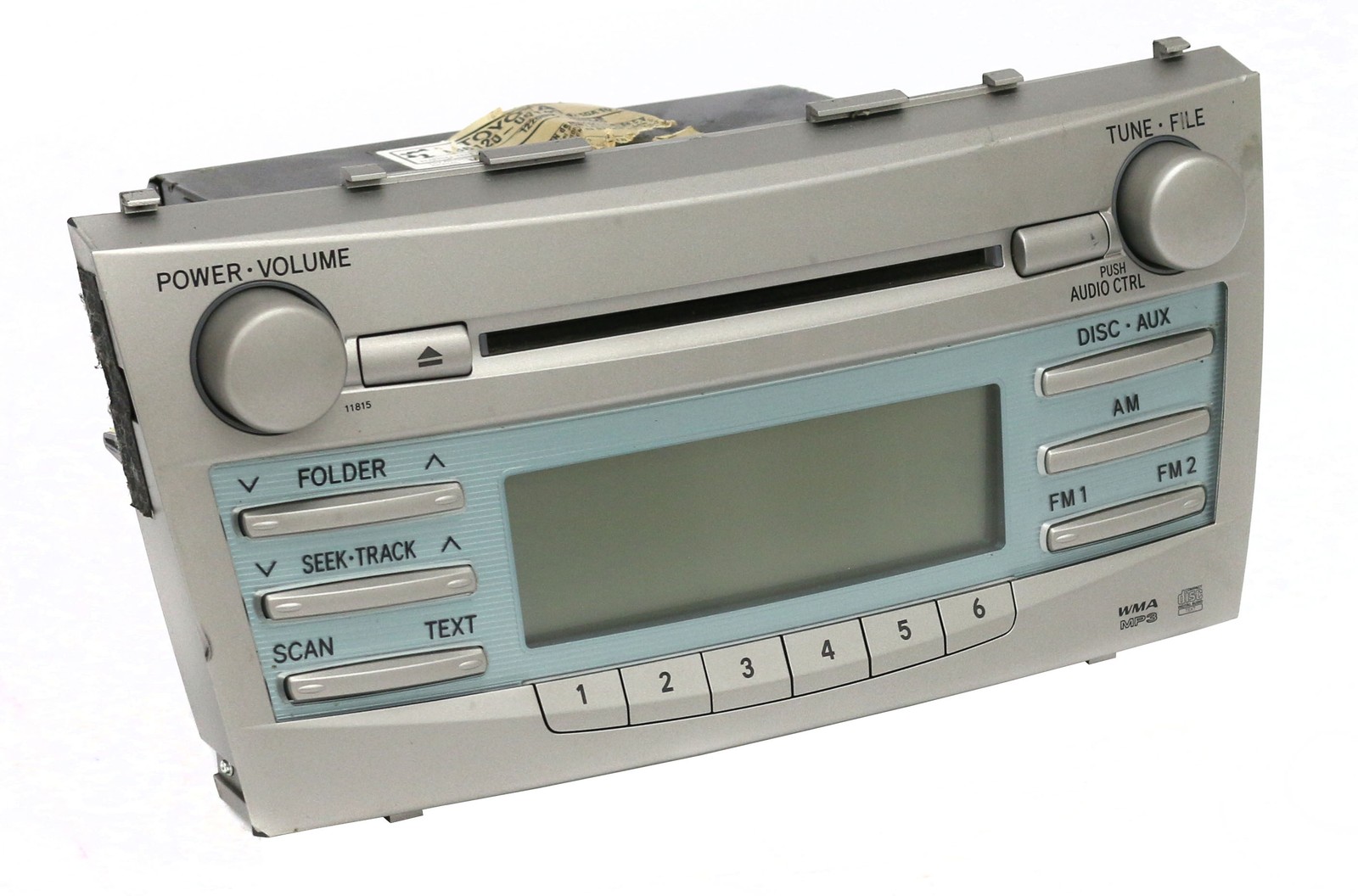 Toyota Camry 2007-09 AM FM Radio mp3 Single CD Receiver PN 86120-06180 11815