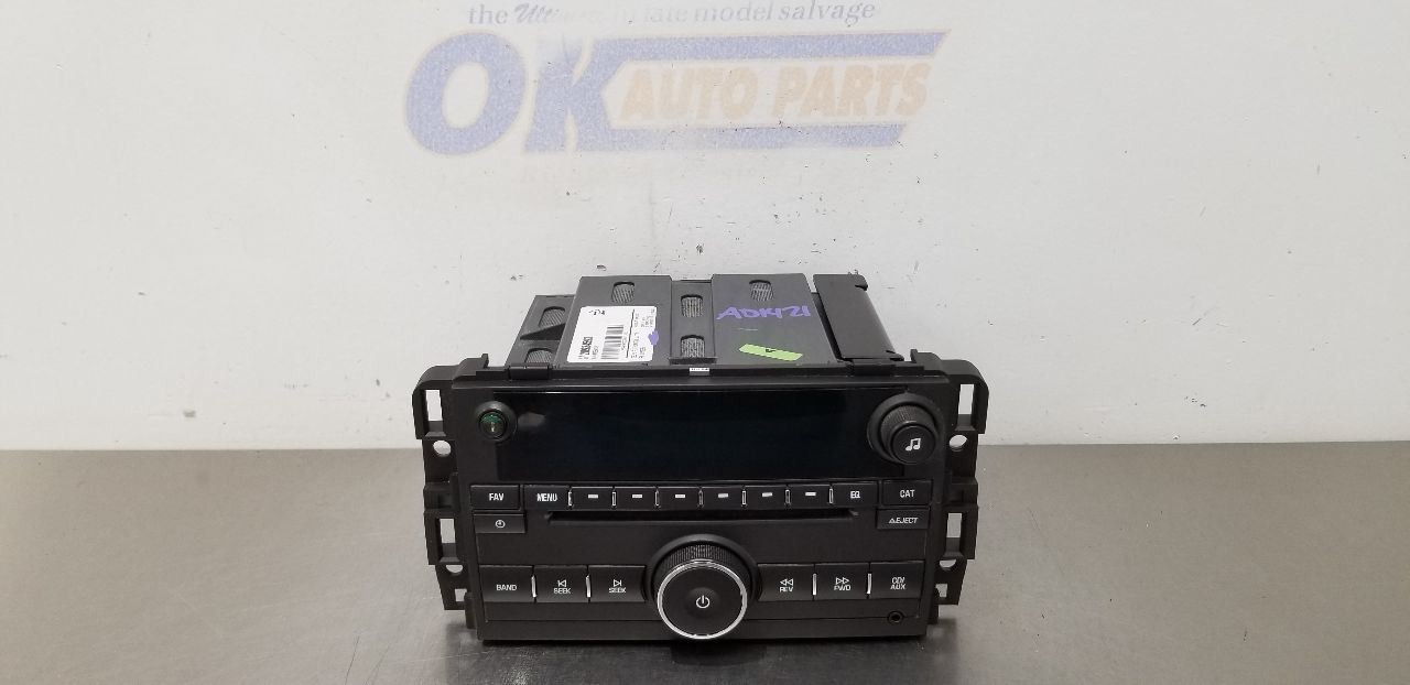 13 CHEVY SILVERADO 3500 RADIO AUDIO RECEIVER CONTROL PANEL HEAD UNIT 20934593
