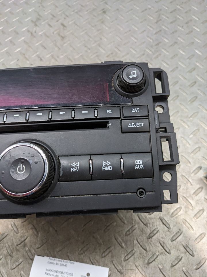 Audio Equipment Radio AM-FM-stereo-CD-MP3-USB Opt Uui Fits 11-12 ACADIA 1173902