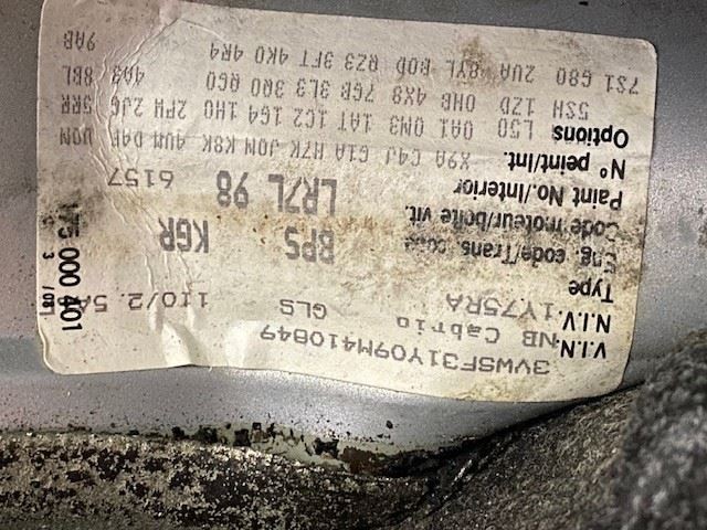 Radio Receiver AM FM Stereo CD Mansoon Fits 08-10 BEETLE 104569
