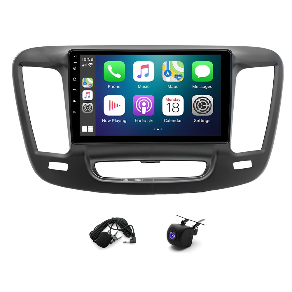 9″ Carplay For 2015-2017 Chrysler 200 200C 200S Android 13 Car Stereo Radio GPS