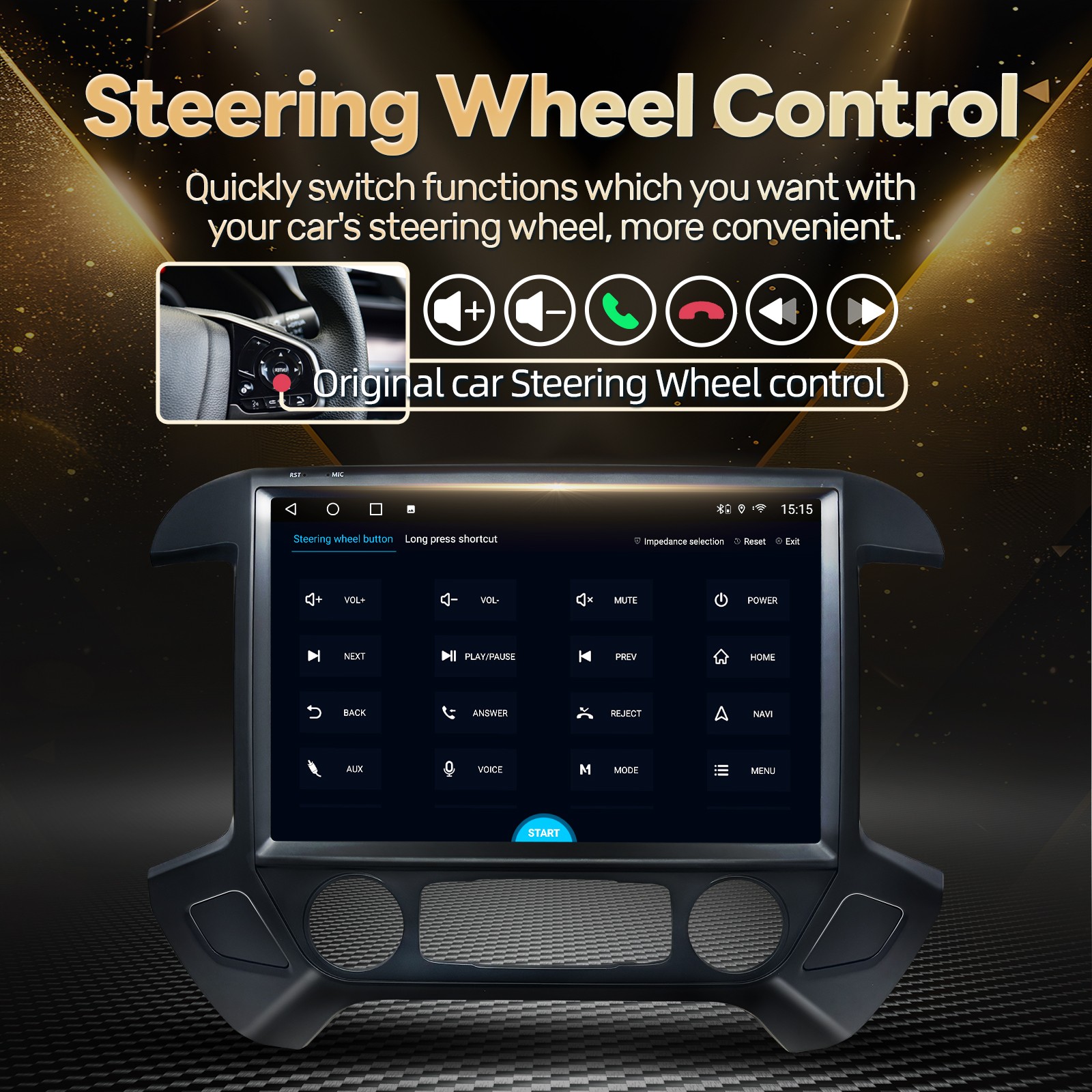 13″ Radio Stereo for Chevy Silverado GMC Sierra 1500 2500 3500 2014-2018 carplay