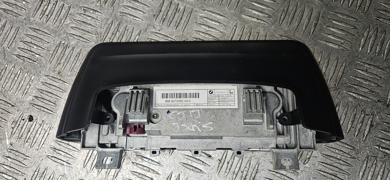 BMW 318D AUTO F30 2013 radio stereo CD player head display screen unit