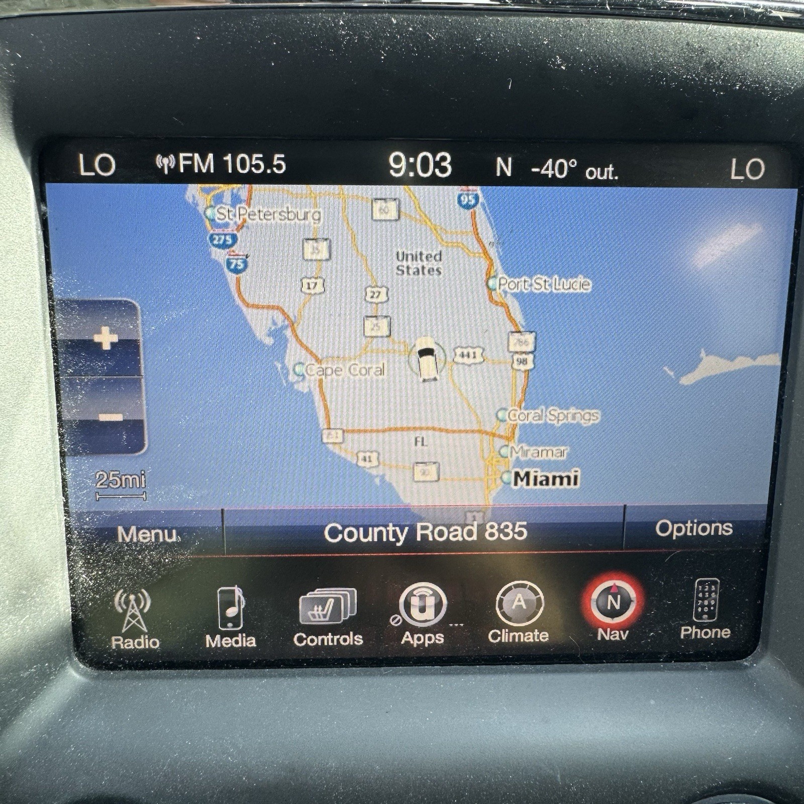 14-17 Durango 8.4″ Navigation Display Screen LCD TFT VP4 Uconnect TESTED OEM