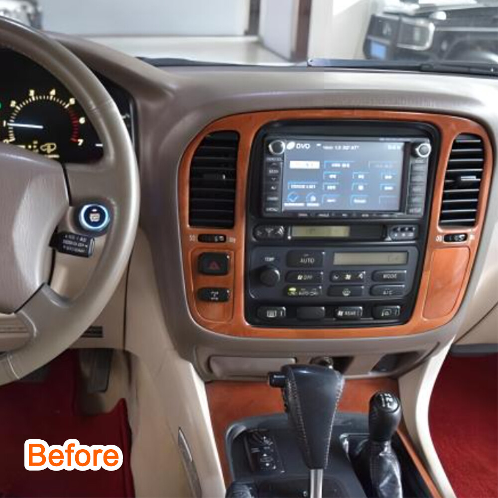 8+128GB For Lexus LX470 and LC100 1998-2002 Car GPS Navi Stereo Carplay Radio BT