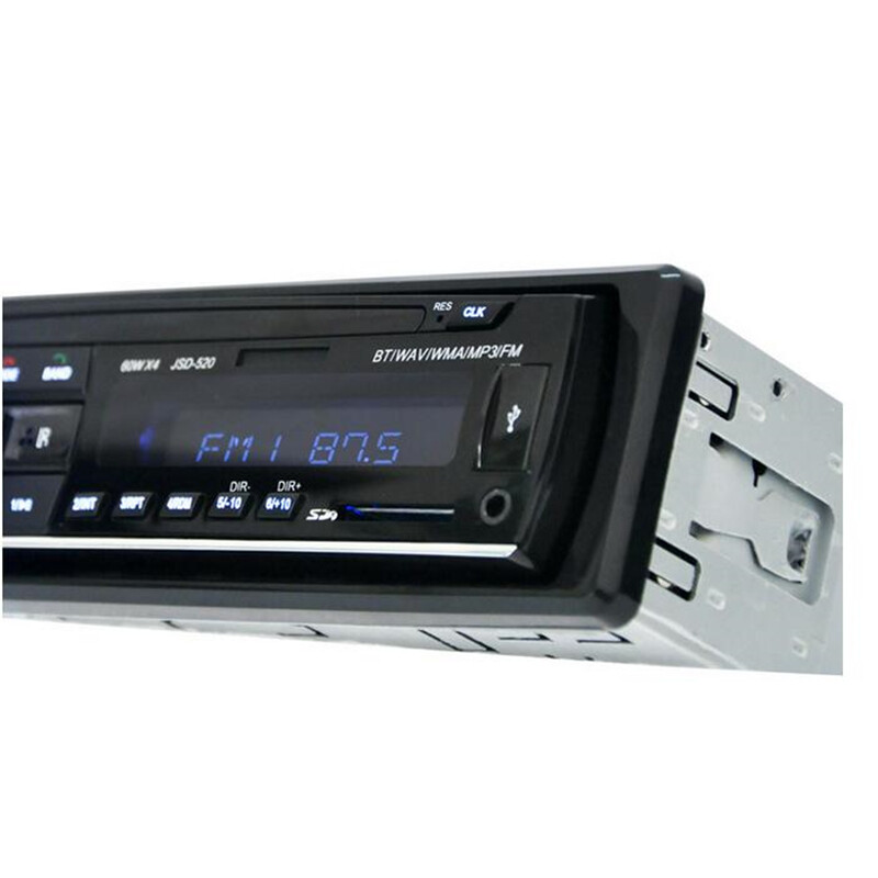 Bluetooth Car Radio Stereo MP3 Player In-Dash Audio Receiver Aux-In SD USB FM