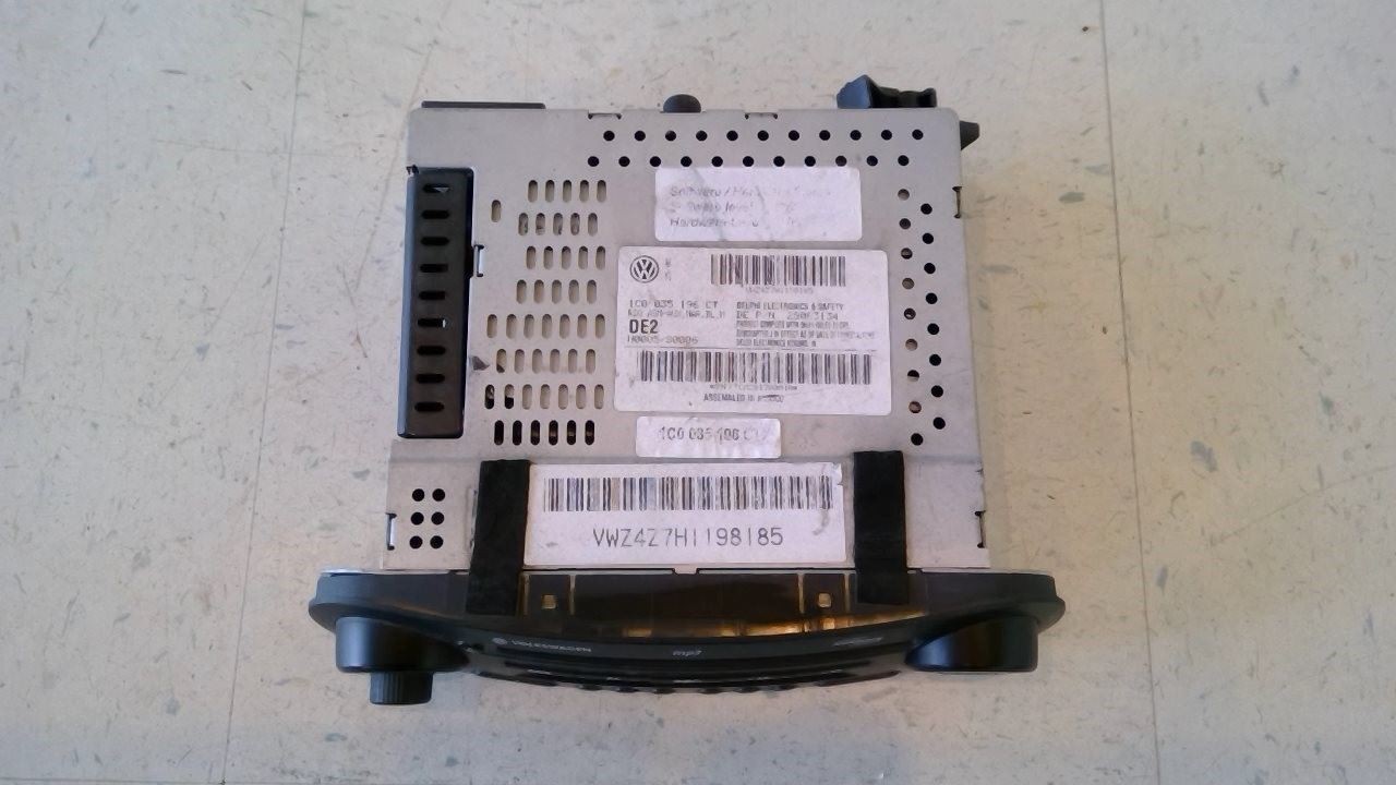 Radio Receiver AM FM Stereo CD Mansoon Fits 08-10 BEETLE 104569