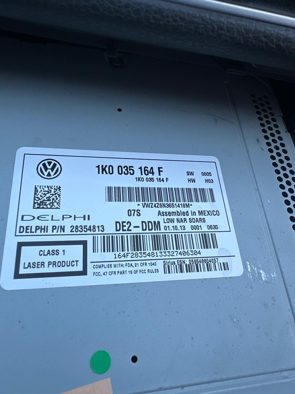 VW Volkswagen Radio Code Unlock | Pin RCD RNS | Digital Service