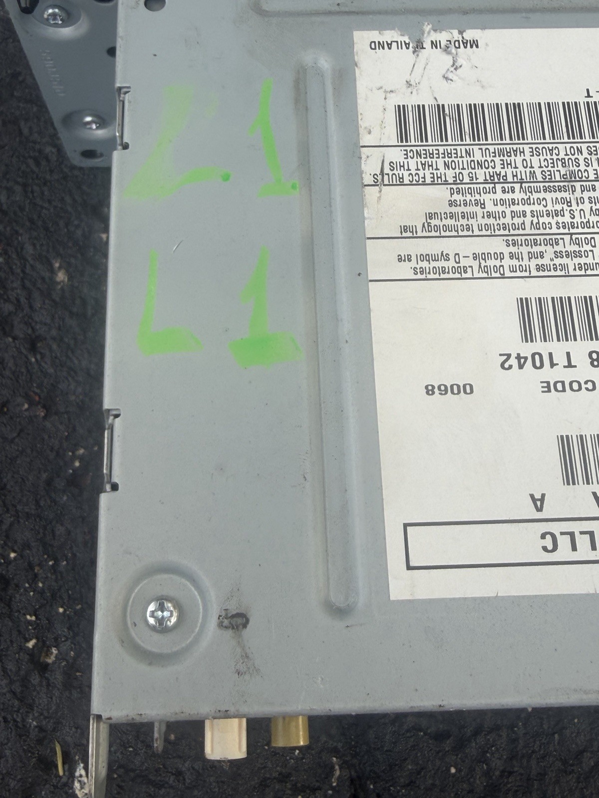 2013-2016 Chrysler Dodge MyGiG Navigation Radio RBZ P68368207AA 68368207AA