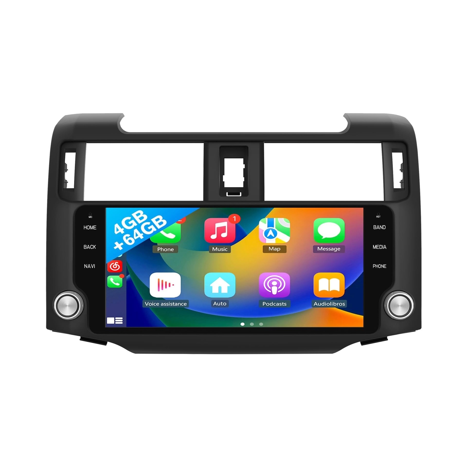 Car Radio Stereo Android 12 for Toyota 4runner 2010-2019 4G RAM 64G ROM with …