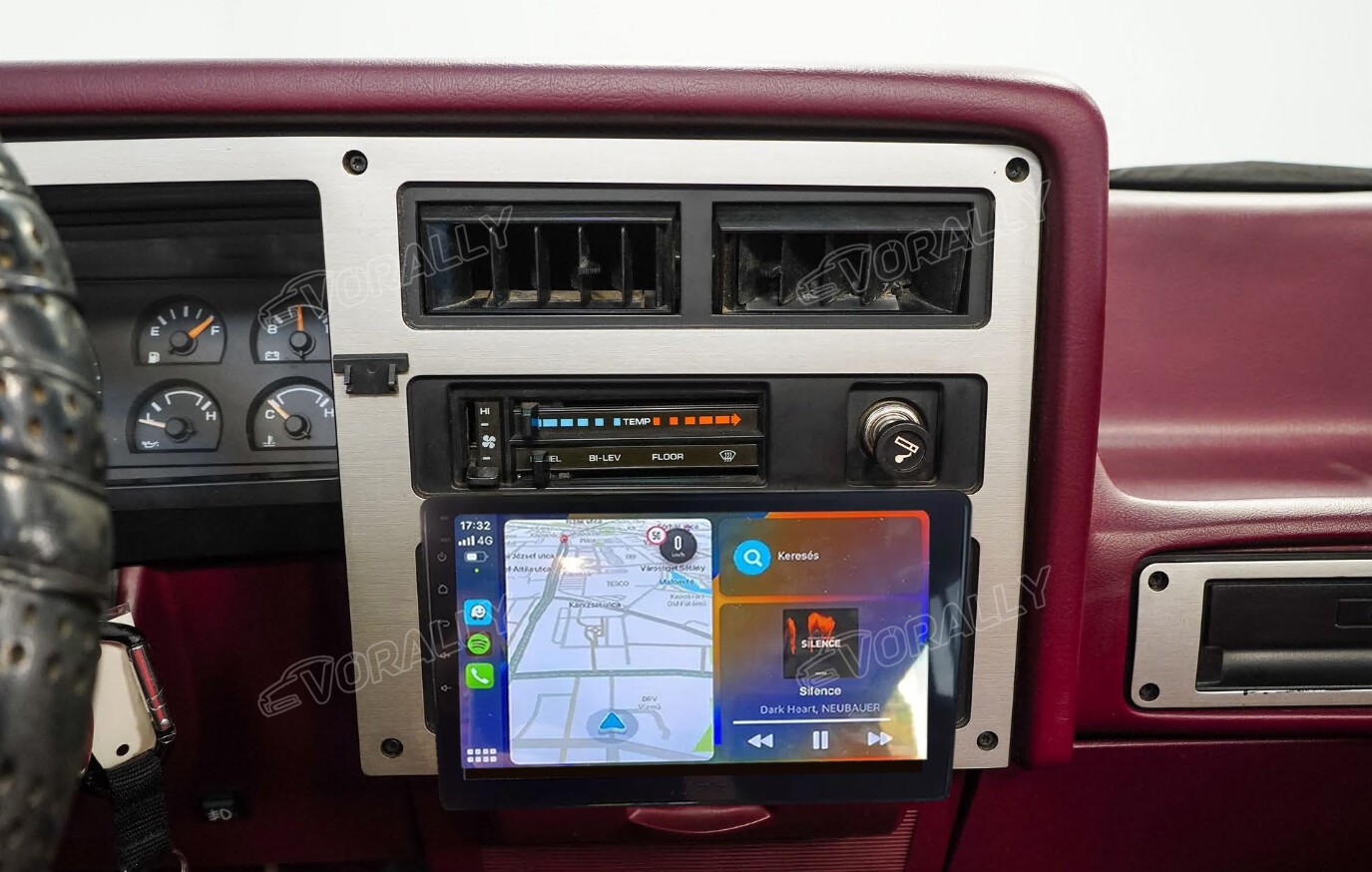 For 1987-1996 Dodge Dakota Carplay Car Stereo Radio 9″ Android 15 2+64G GPS Navi