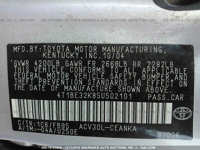 Audio Equipment Radio Receiver With CD Le Fits 05-06 CAMRY 488376