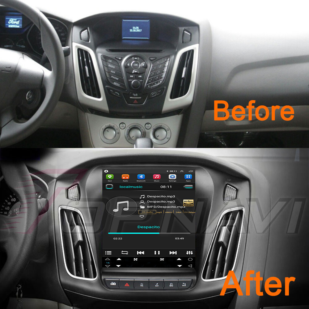 for Ford Focus 2012-201 Android 13 Car GPS Navi Stereo Radio Head Unit 4G RDS