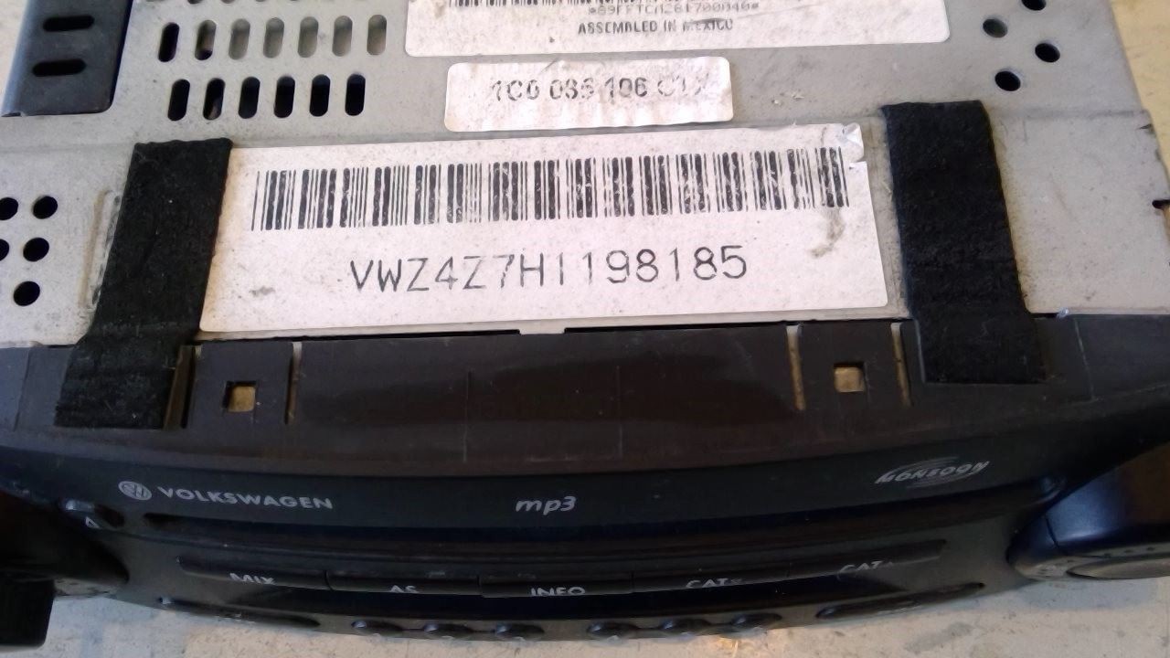 Radio Receiver AM FM Stereo CD Mansoon Fits 08-10 BEETLE 104569