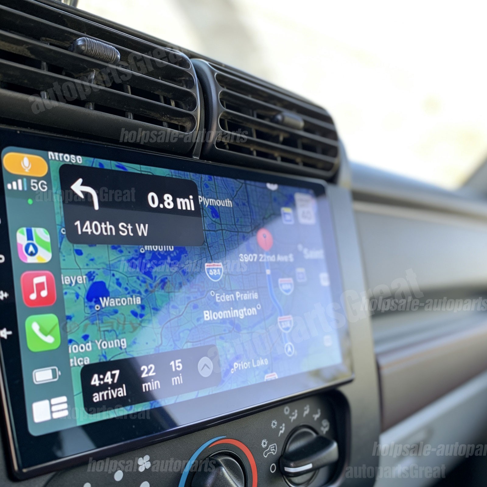 9“ GPS Radio For Jeep Wrangler TJ 1997 1998 1999–02 Car Stereo 2+32G Carplay CAM