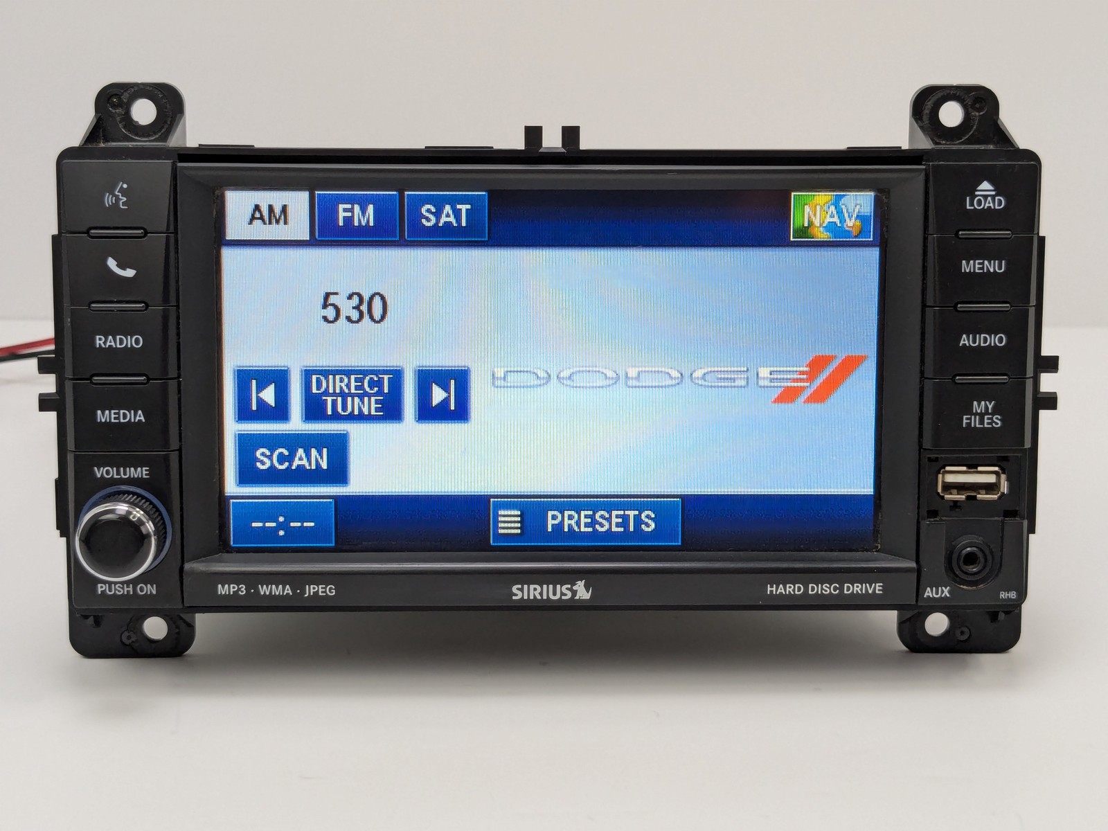 2011-2013 Jeep Cherokee Durango RHB MyGIG High GPS Navigation UConnect Radio OEM