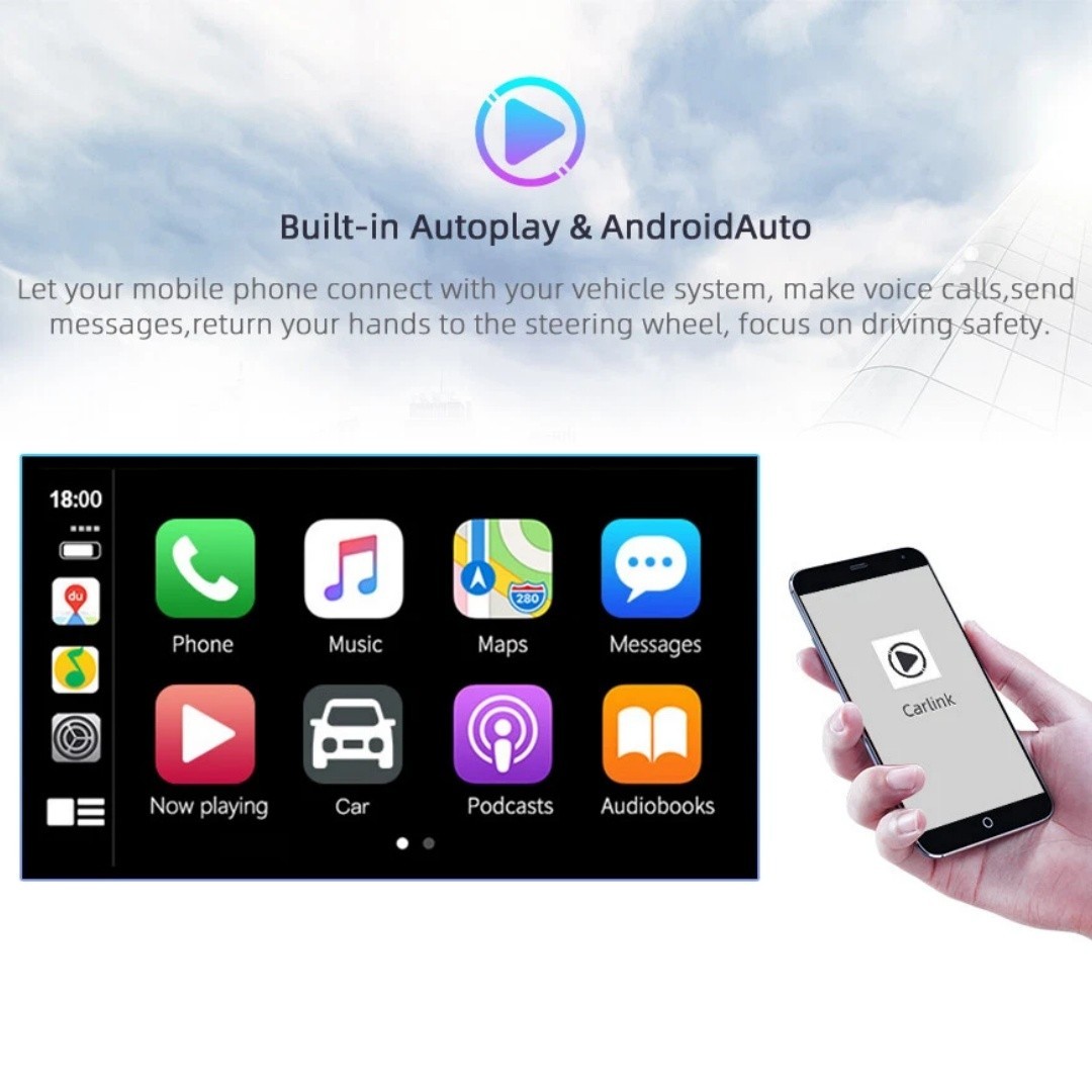 8G+256G Apple CarPlay For Honda Civic 2006-2011 Android 15 Car Radio GPS NAVI US