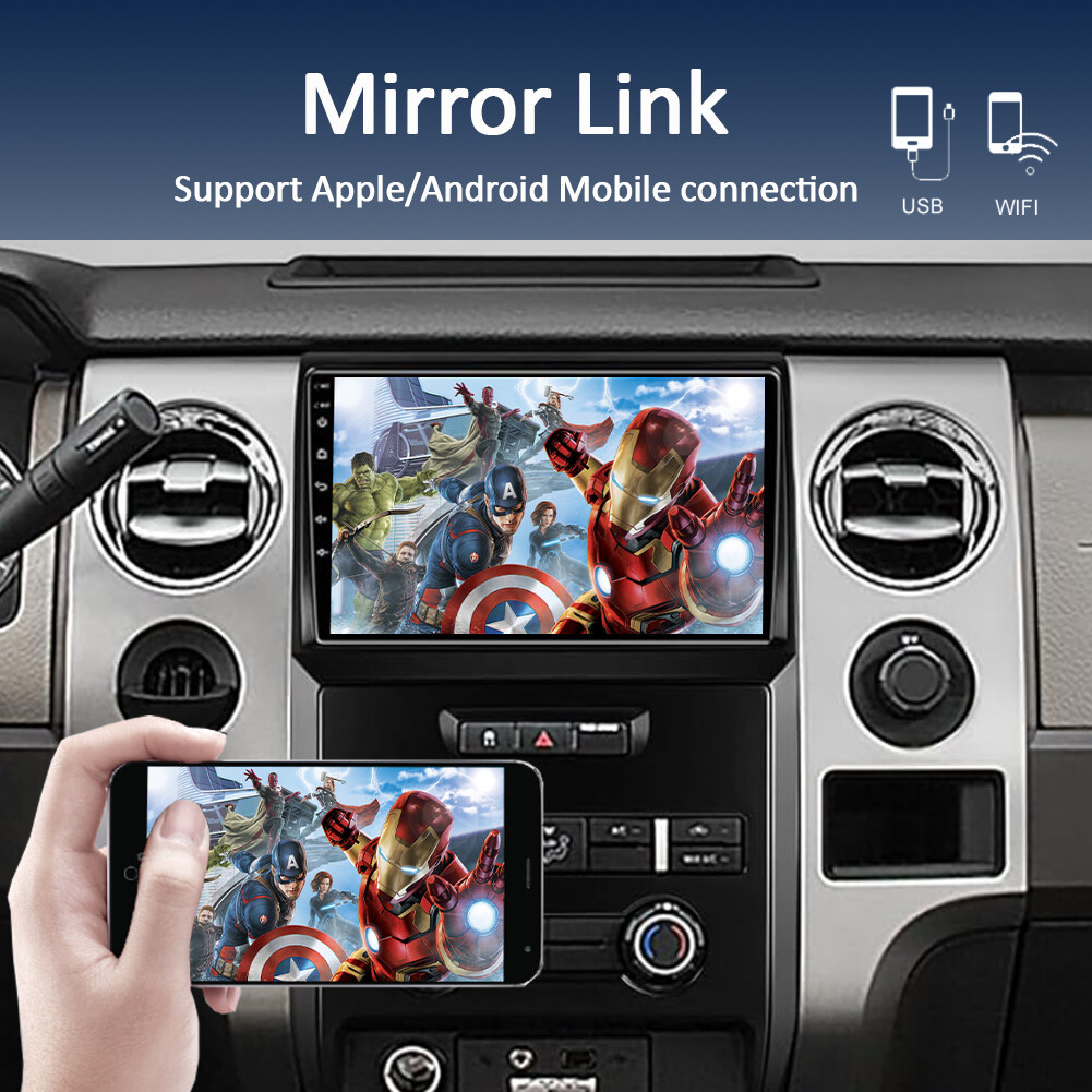 For Ford F-150 F150 2009-2014 Apple Carplay Android 13 Car Stereo Radio GPS NAVI