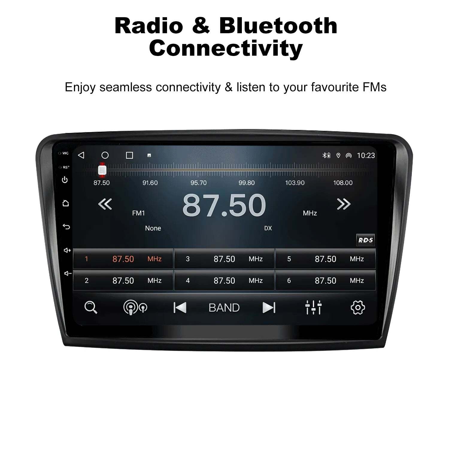 2DIN Carplay Android PLUG&PLAY Stereo Radio GPS Navi For Toyota Avalon 2005-2010