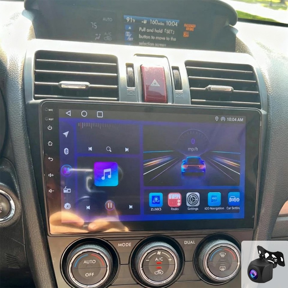 Car Radio Stereo Carplay For 2014-2015 Subaru XV Crosstrek 2+32G 9inTouchscreen