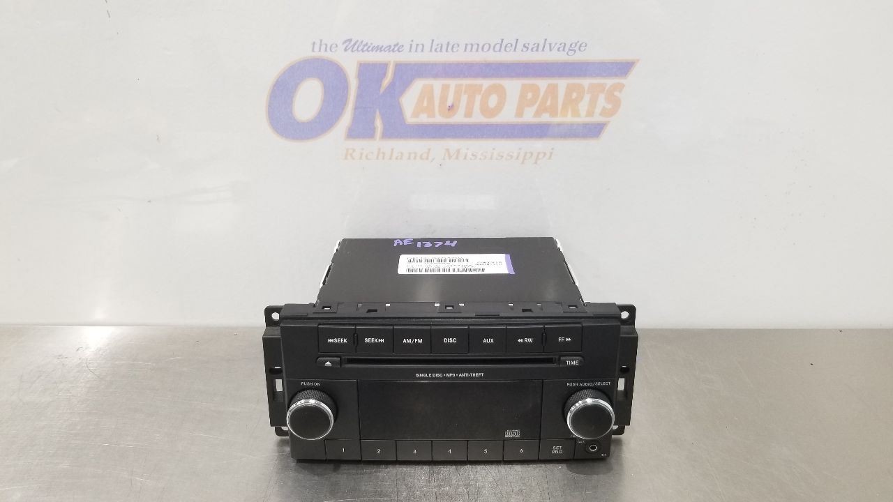 15 JEEP WRANGLER JK JKU RADIO AUDIO RECEIVER HEAD UNIT 68252824AA